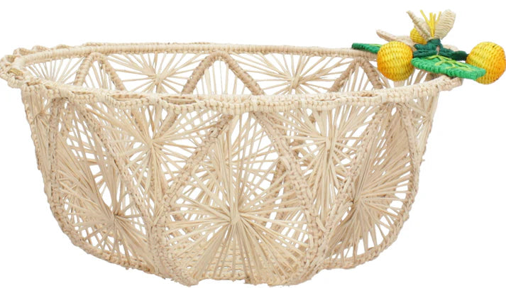 Orange Market Bread Basket