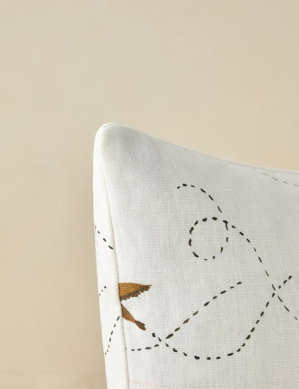 Sparrow Linen Pillow by Rylee + Cru