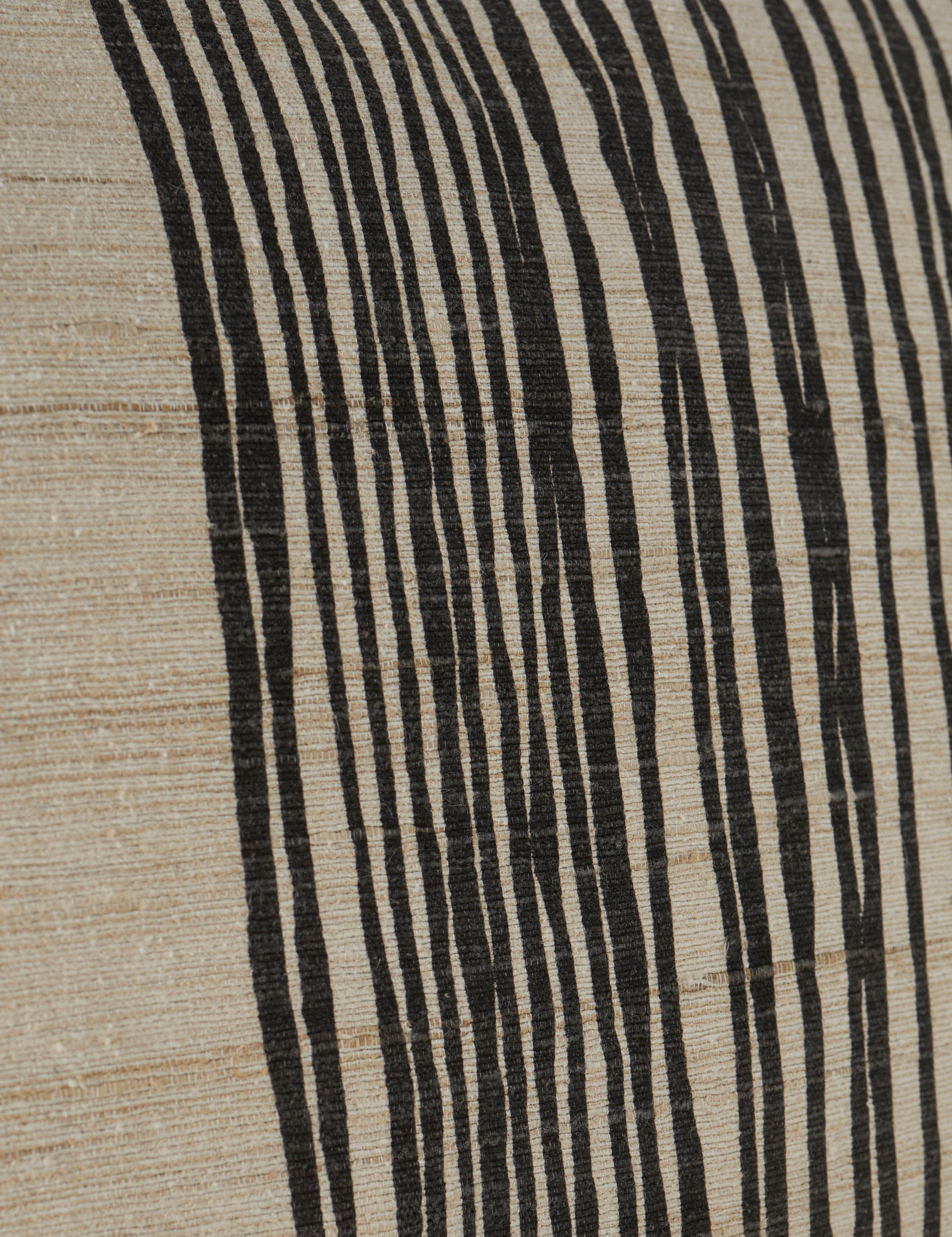 Striations Silk Pillow by Élan Byrd
