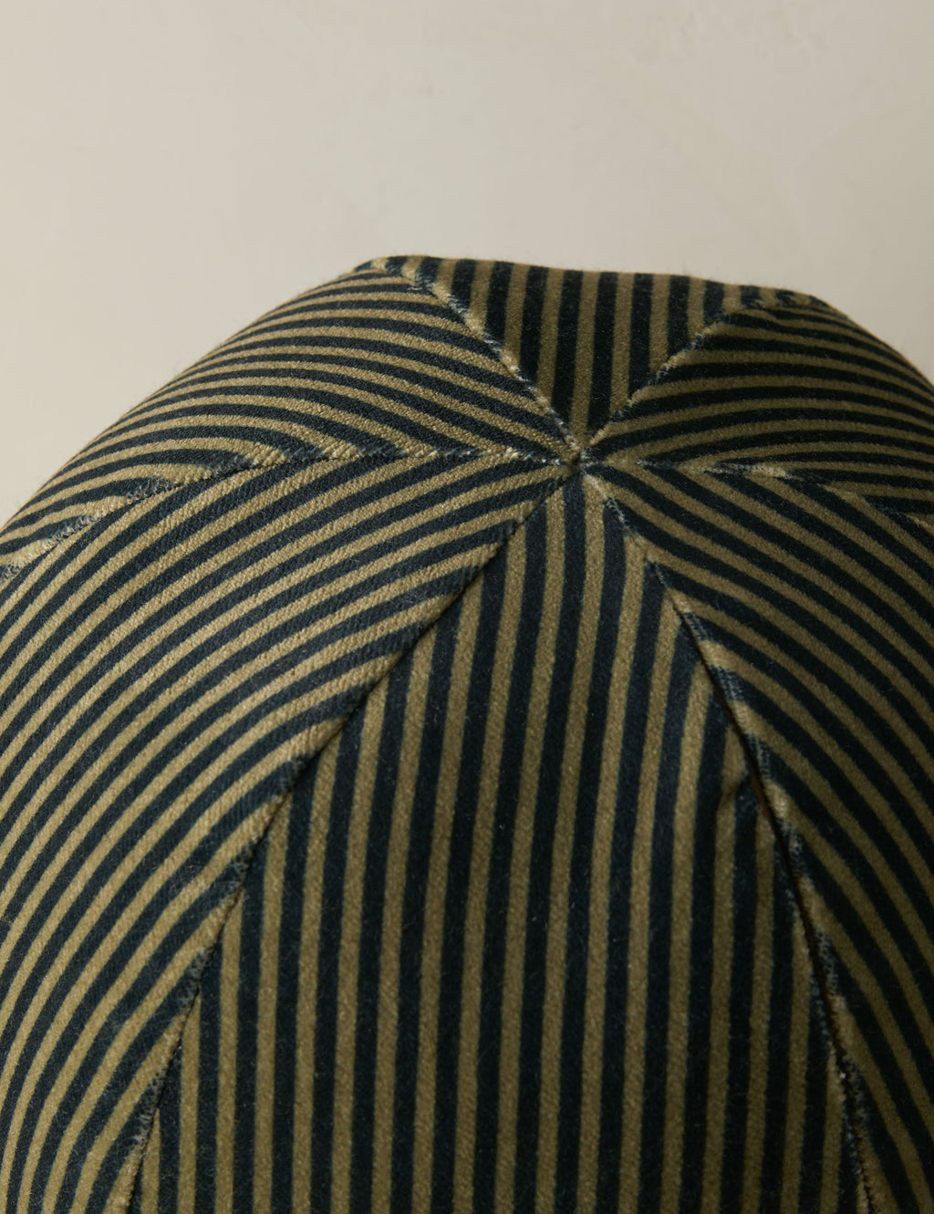 Striped Velvet Ball Pillow by Sarah Sherman Samuel