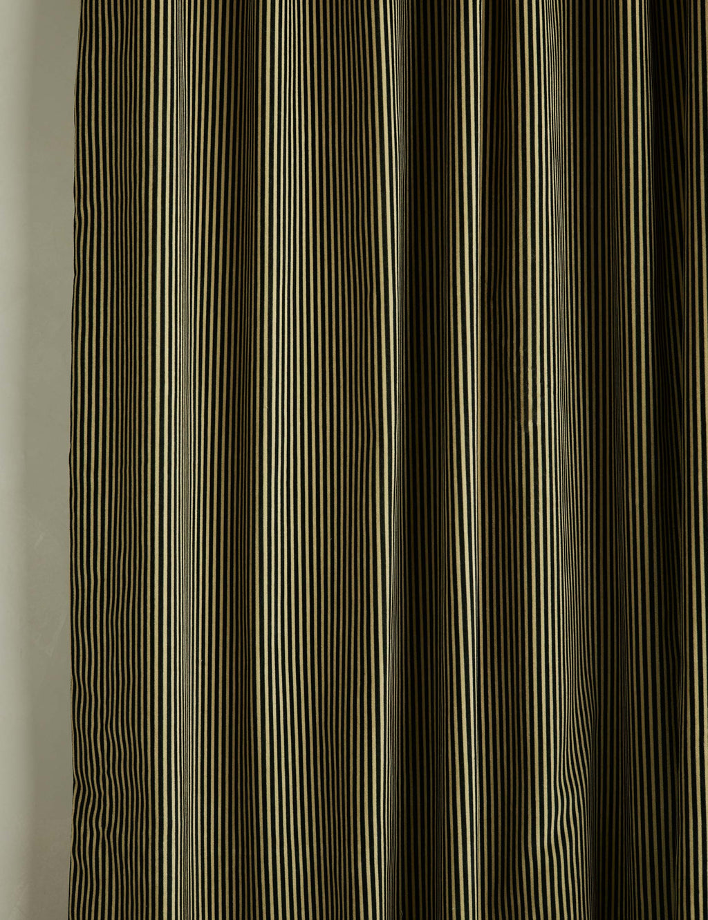 Striped Velvet Curtain Panel by Sarah Sherman Samuel