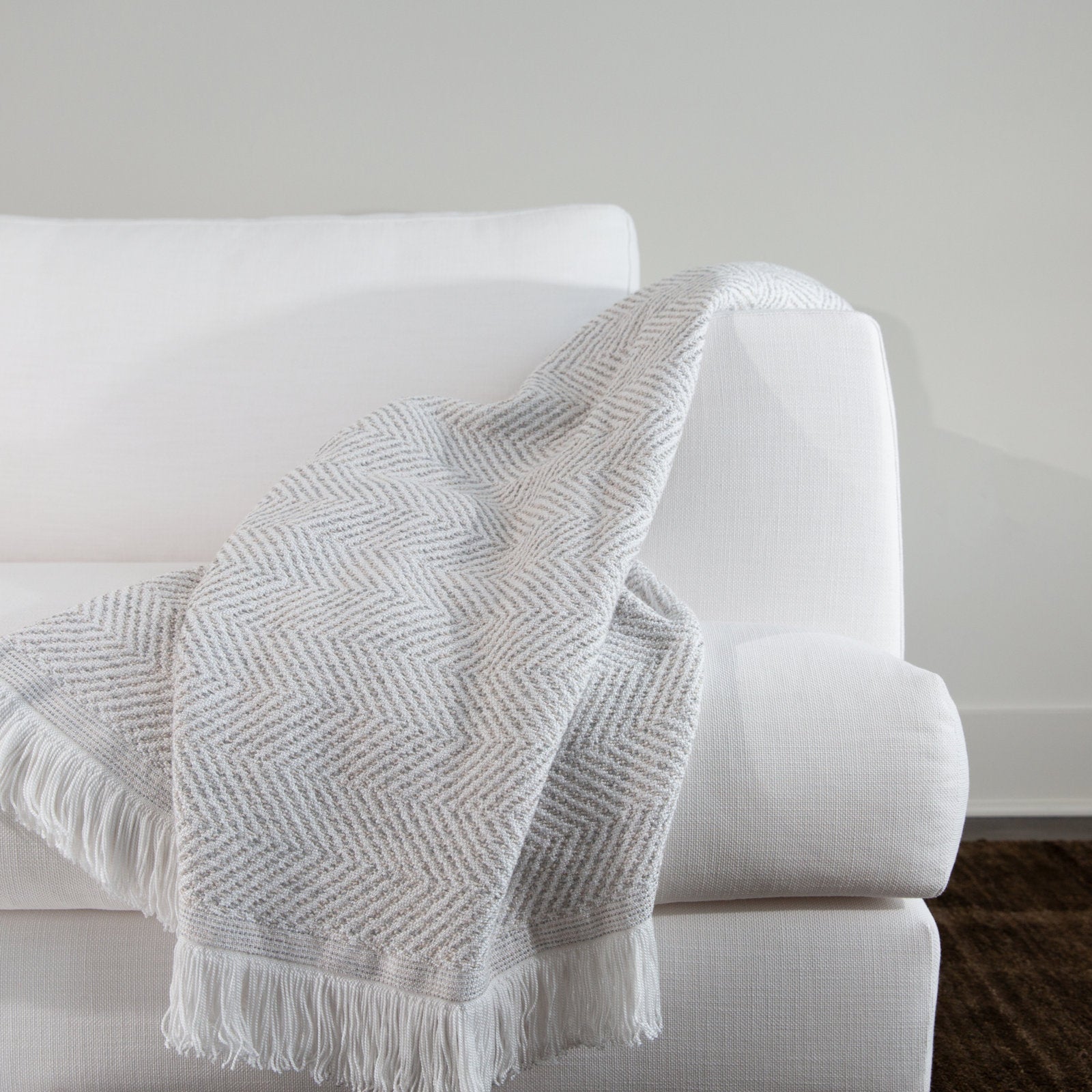 Sunbrella Eakins Throw Blanket
