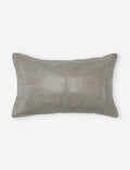 Sabrea Leather Lumbar Pillow