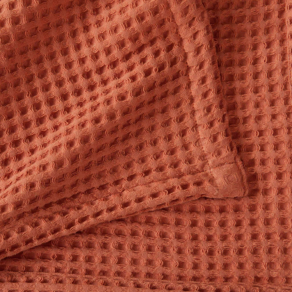 Vila Cotton Waffle Throw Blanket