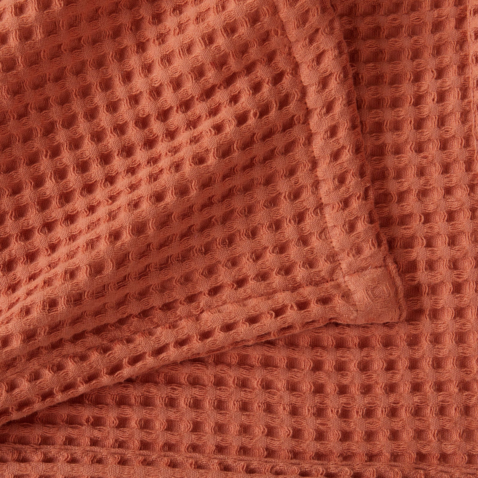Vila Cotton Waffle Throw Blanket