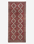 Vintage Turkish Hand-Knotted Wool Rug No. 234, 4'9" x 11'2"