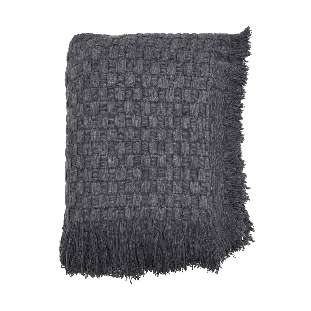 Warm Waffle Weave Throw