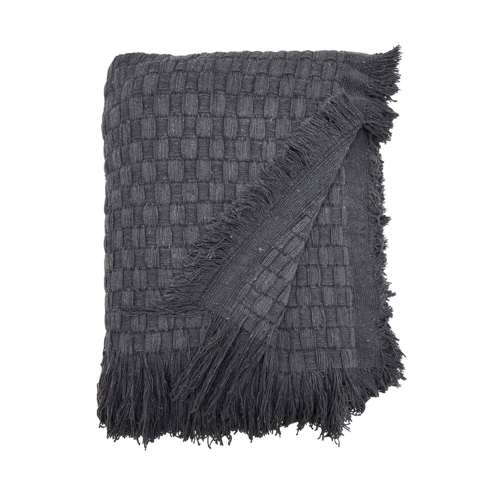 Warm Waffle Weave Throw