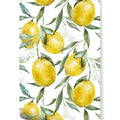 Yellow Lemon Green Fruit Kitchen Removable Wallpaper