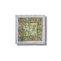 Aditi Green Hand Block Print Cotton Napkins