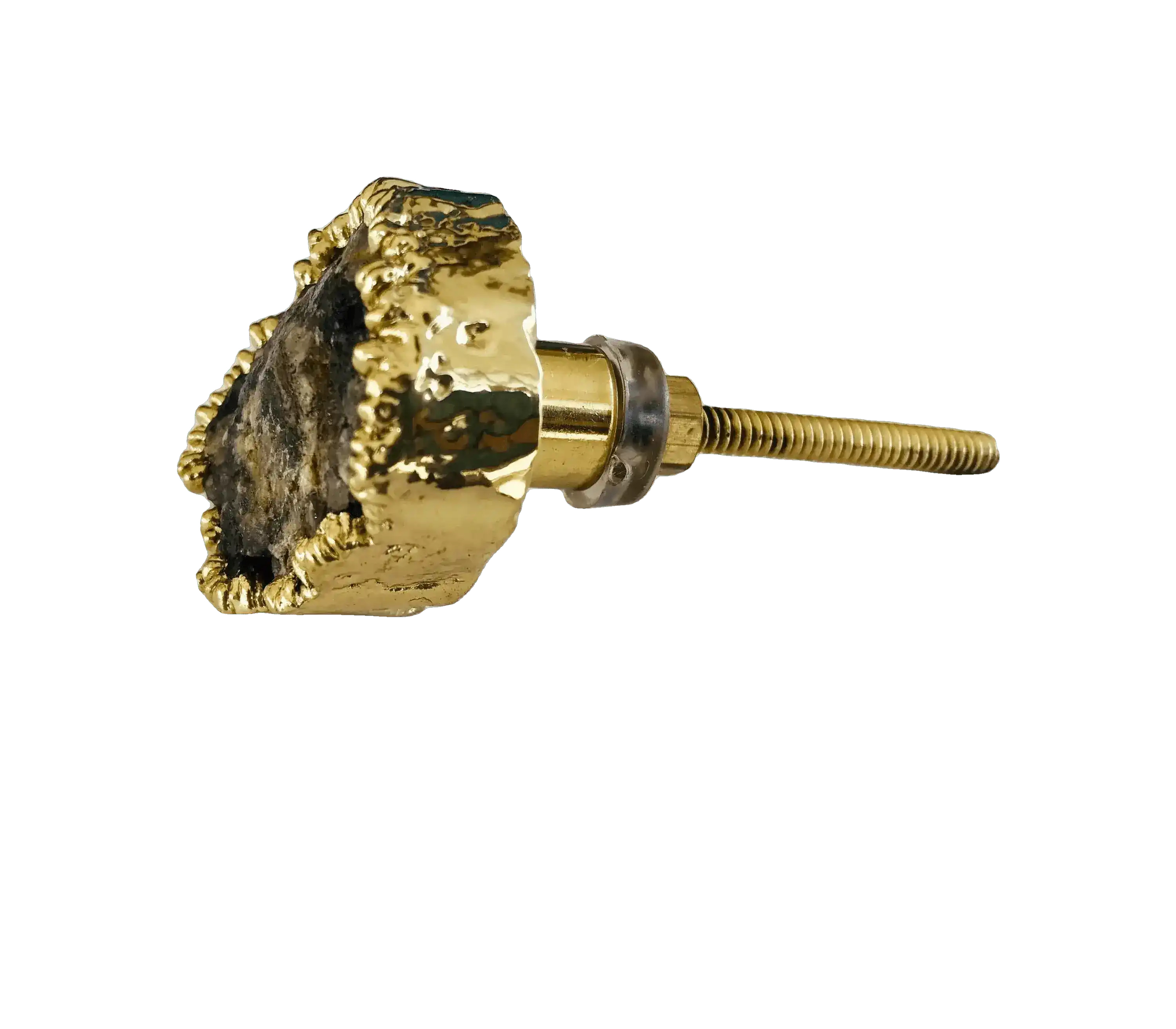Amethyst Agate Cabinet Door Pull Handle - Set of 4