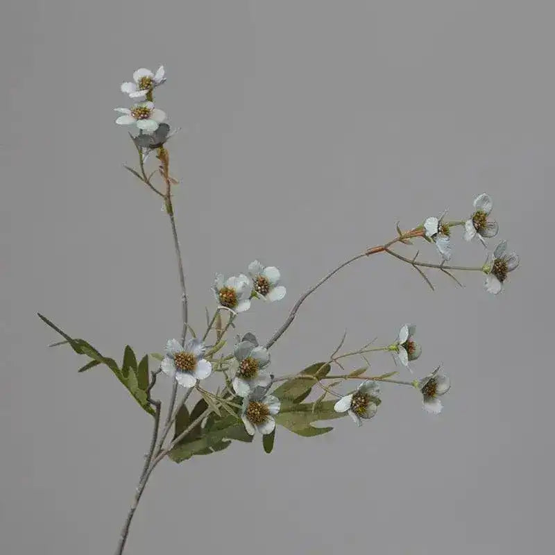 Artificial Autumn Plum Blossoming Flower Stems - 2 pcs
