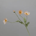 Artificial Poppy Flower Stem