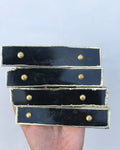 Black Agate Cabinet Door Pull Handle - Set of 4