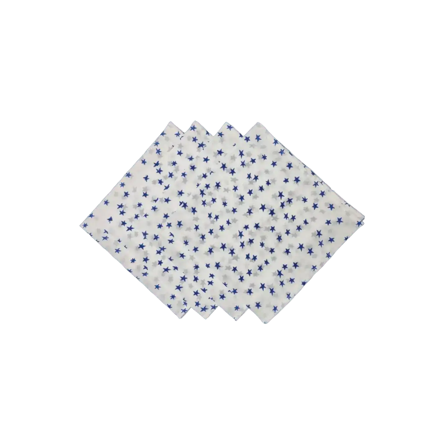 Blue Mini Star Cotton Napkins