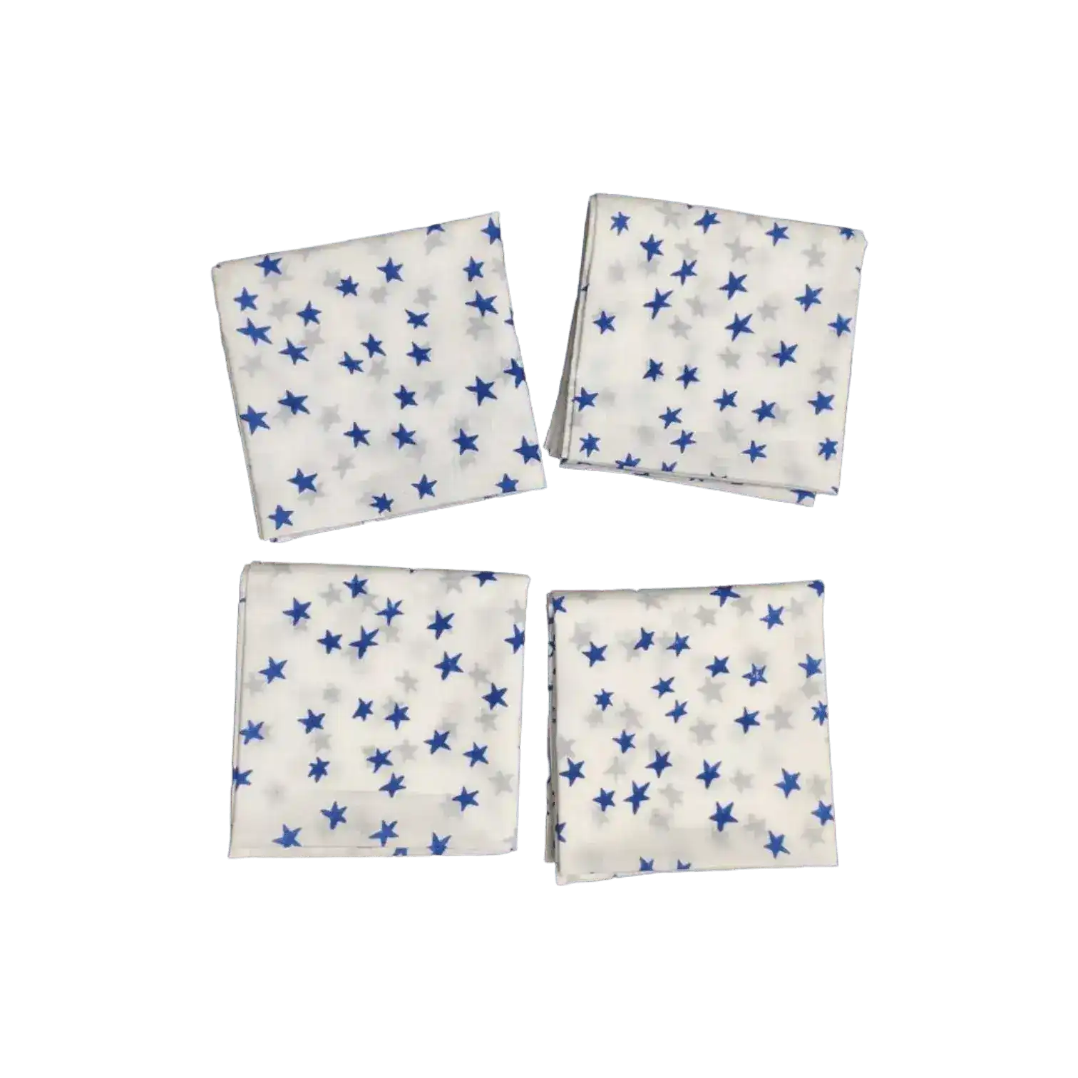 Blue Mini Star Cotton Napkins