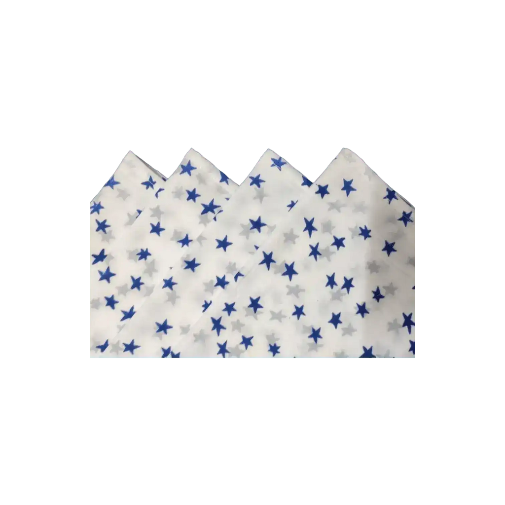 Blue Mini Star Cotton Napkins
