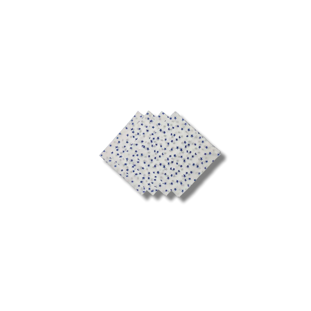 Blue Mini Star Cotton Napkins