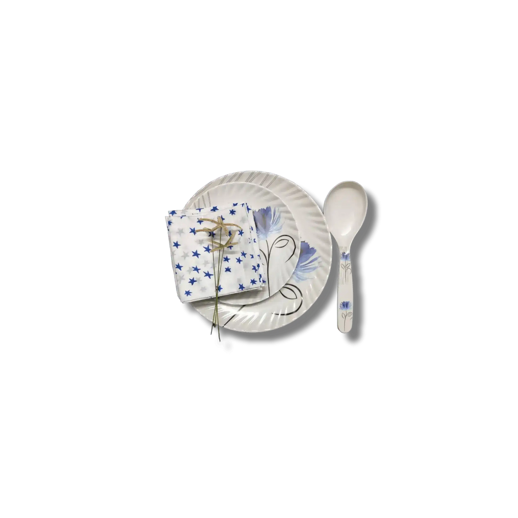 Blue Mini Star Cotton Napkins