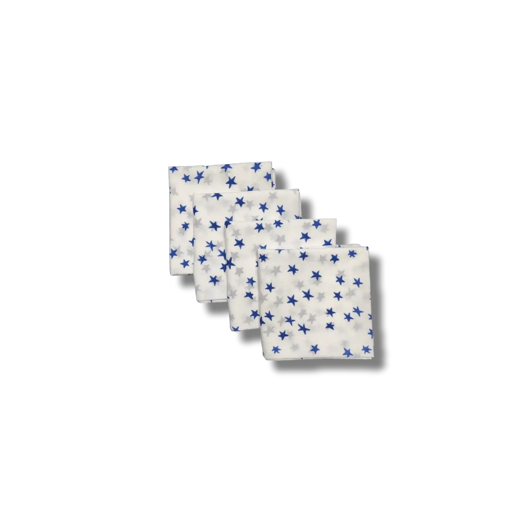 Blue Mini Star Cotton Napkins