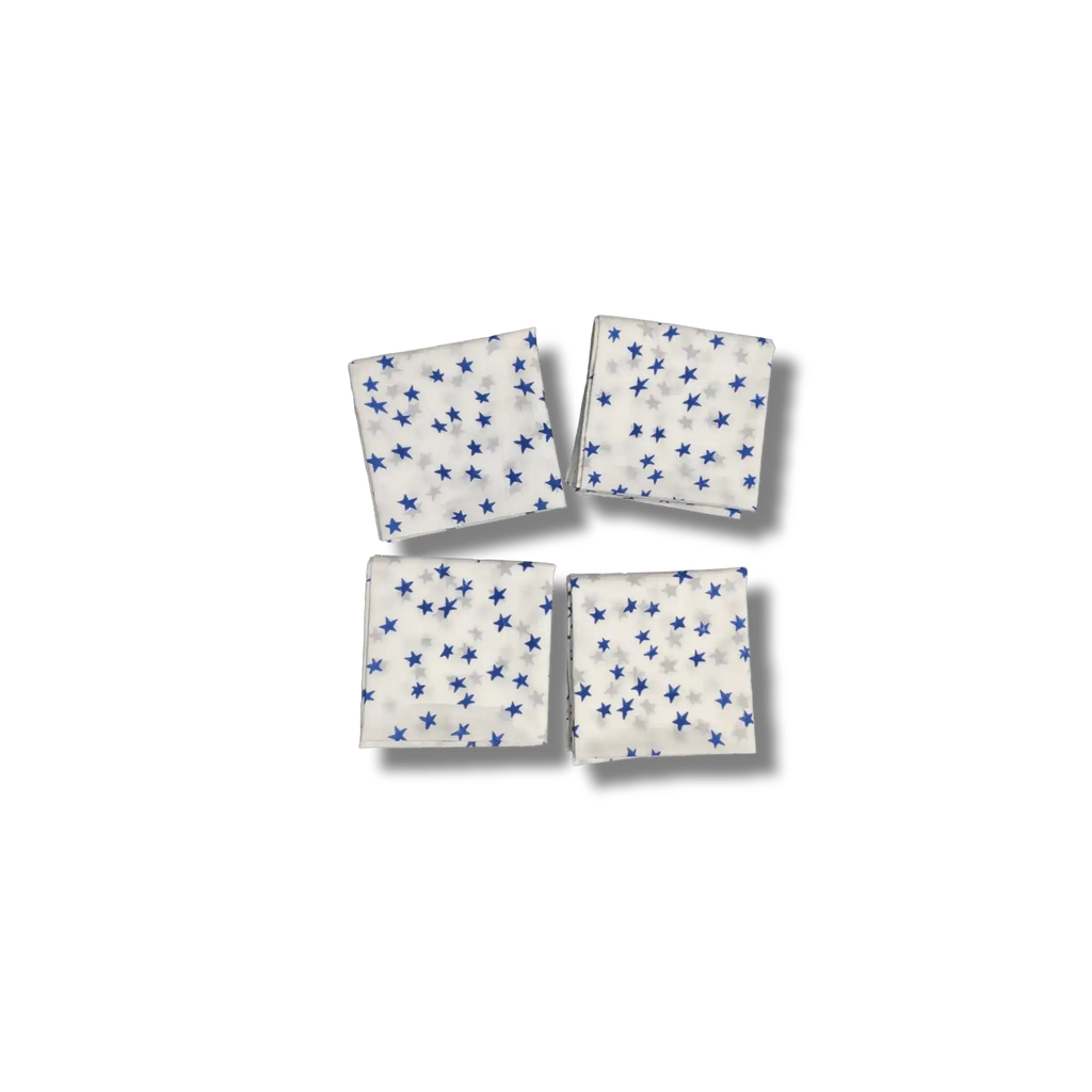 Blue Mini Star Cotton Napkins