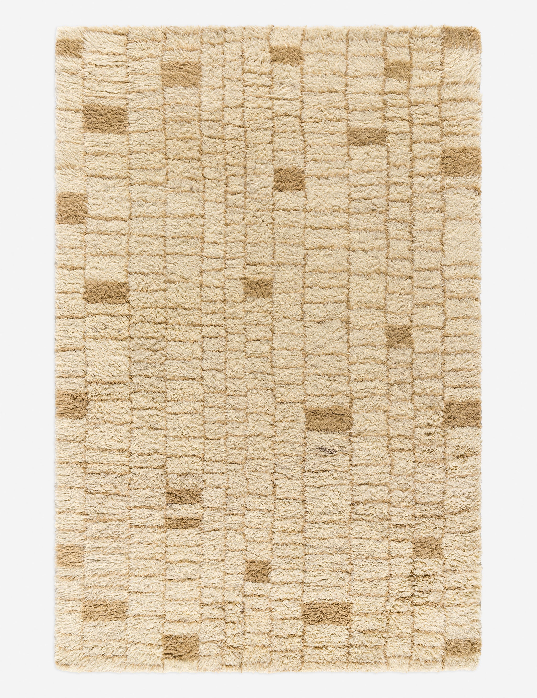 Madrazo Moroccan Style Hand-Tufted Wool Rug