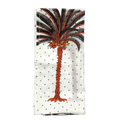 Coconut Tree Hand Block Printed Cotton Napkins