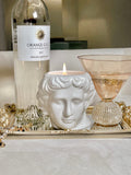 David Ceramic Candle