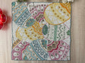 Easter Egg Square Beaded Placemat