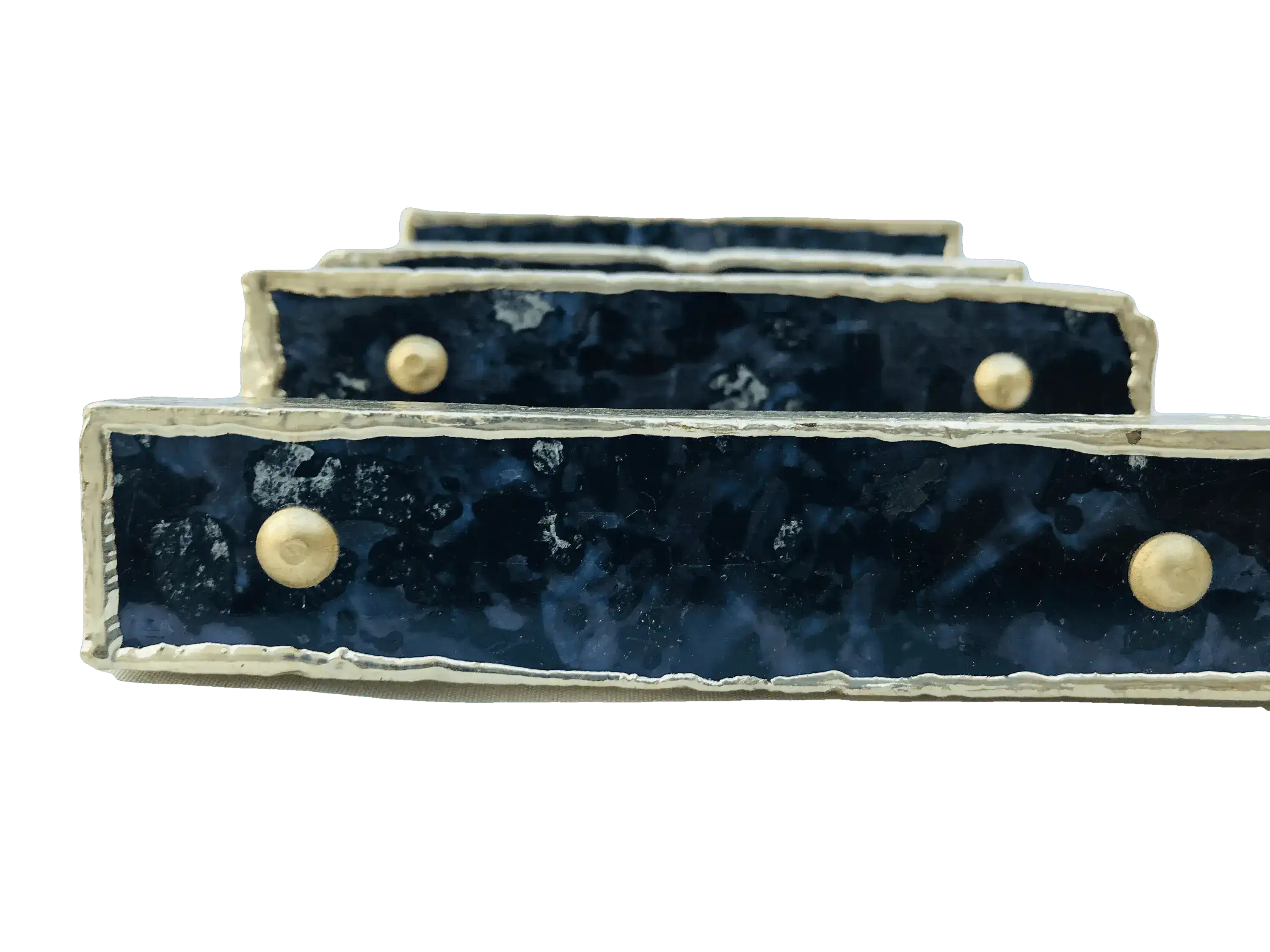 Gabro Agate Cabinet Door Pull Handle - Set of 4