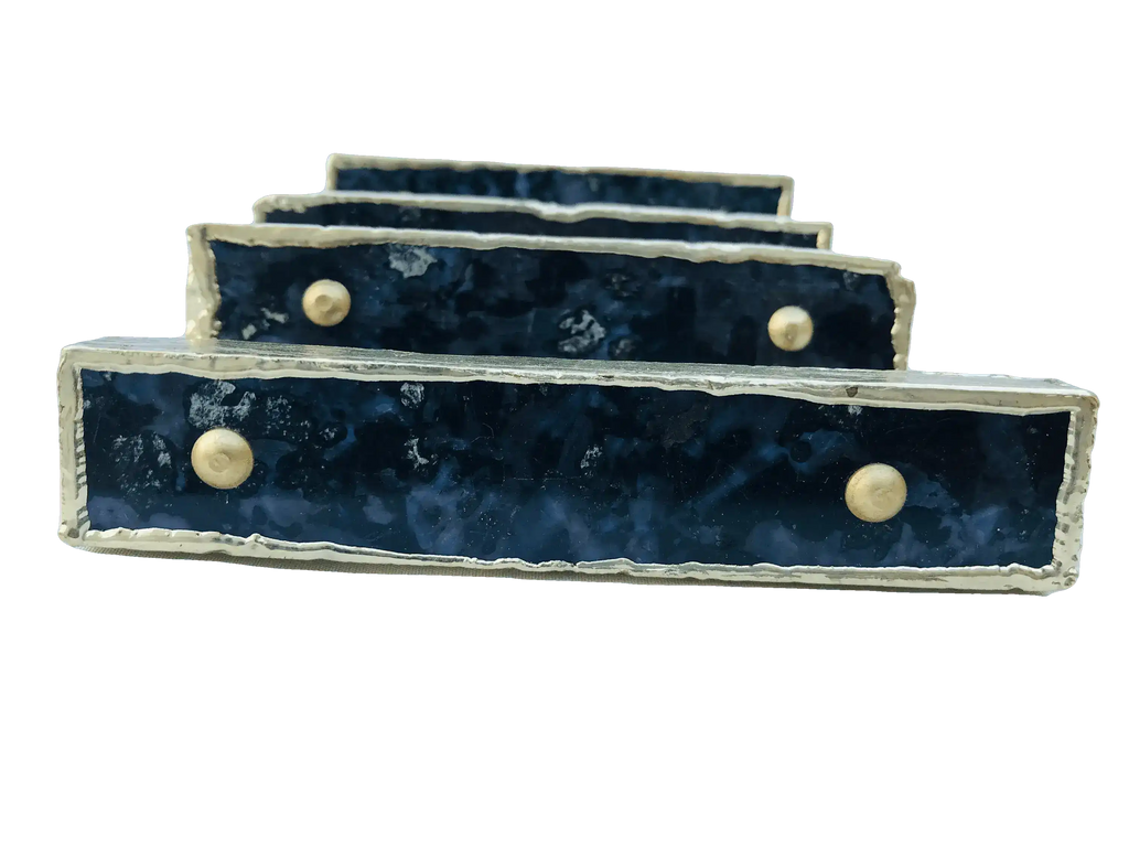 Gabro Agate Cabinet Door Pull Handle - Set of 4