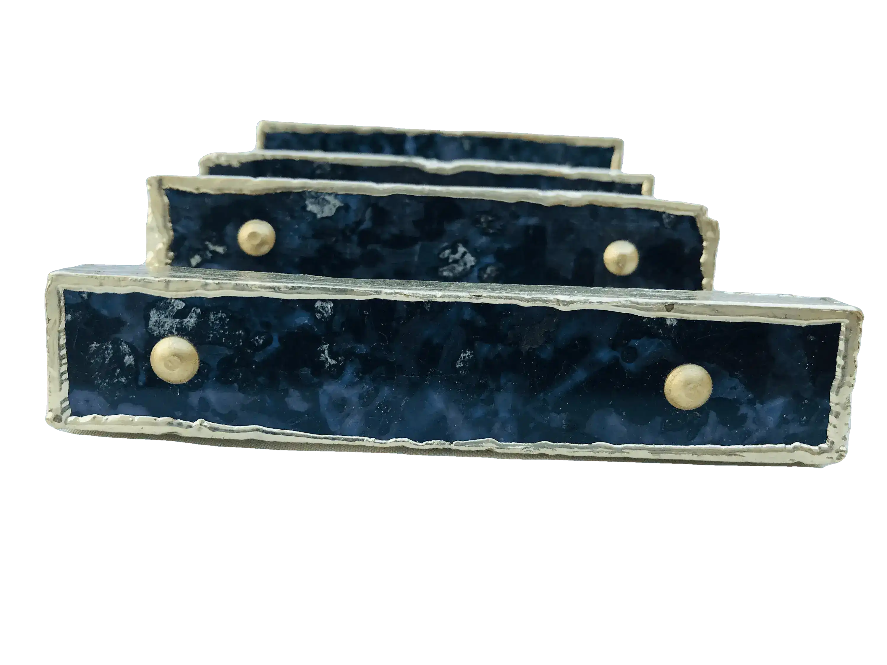 Gabro Agate Cabinet Door Pull Handle - Set of 4
