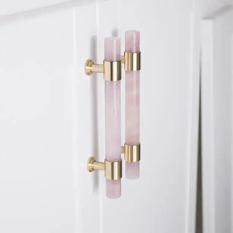 Genuine Marble Brass Cabinet Door Handles