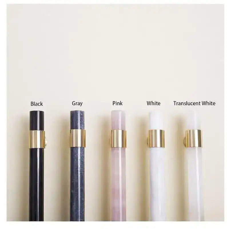 Genuine Marble Brass Cabinet Door Handles