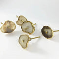 Gray Agate Cabinet Drawer Pulls