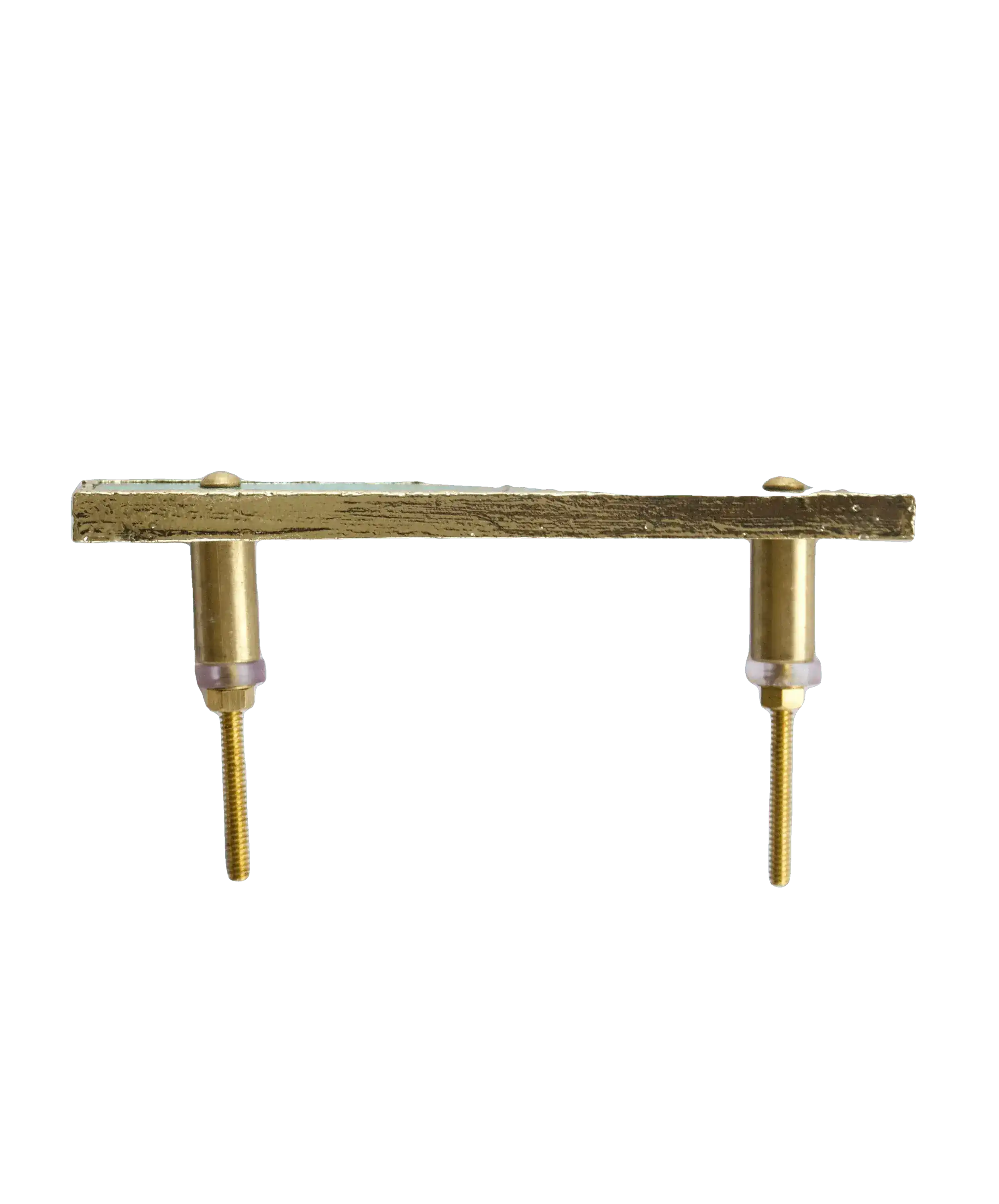 Green Agate Cabinet Door Pull Handle - Set of 4