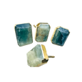 Green Fluorite Quartz Cabinet Door Pull Handle - Set of 4
