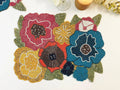 Colorful Flowers Beaded Placemat