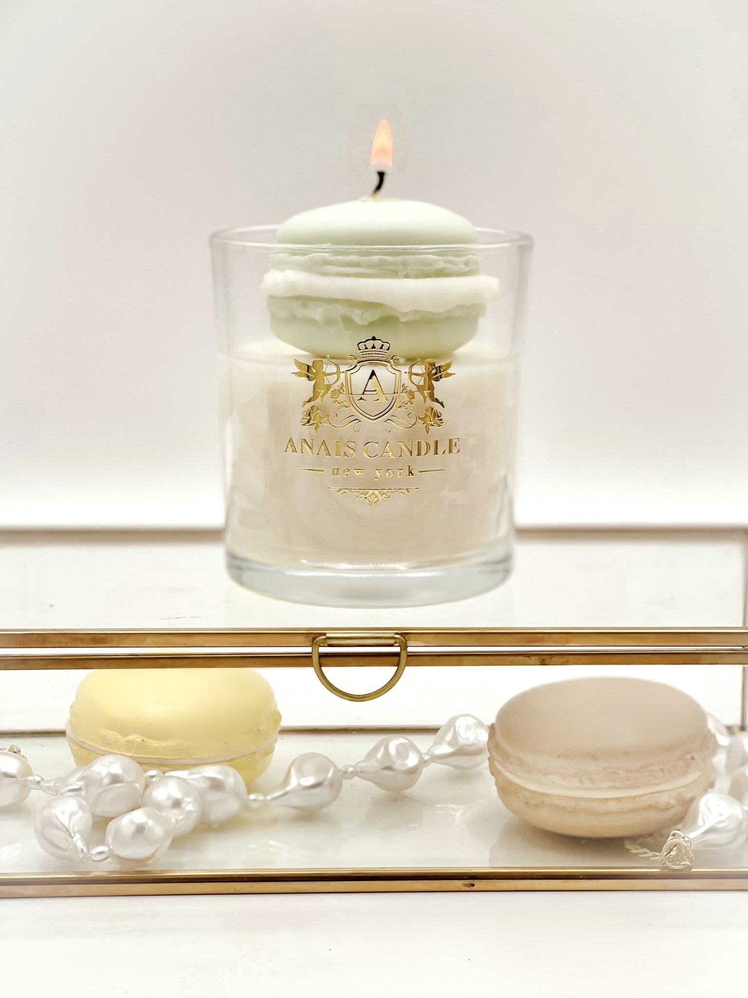 Anaïs Macaron in Mint Green