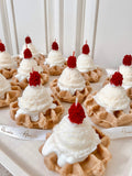 Belgian Waffles & Ice Cream