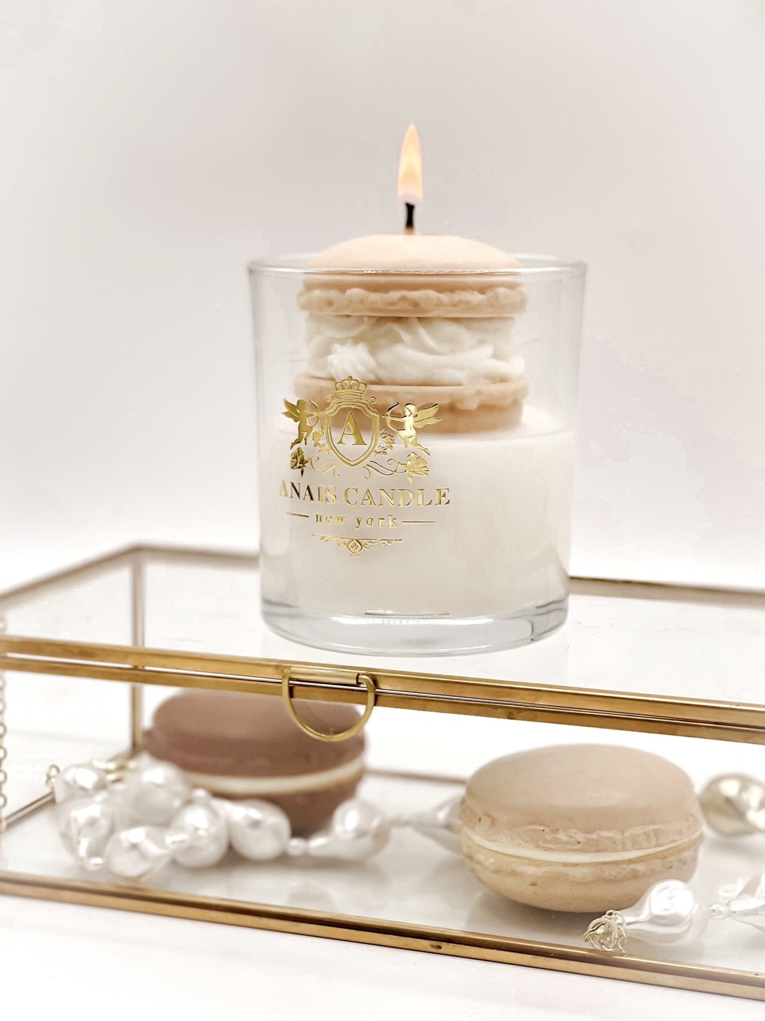 Anaïs Macaron in Peach