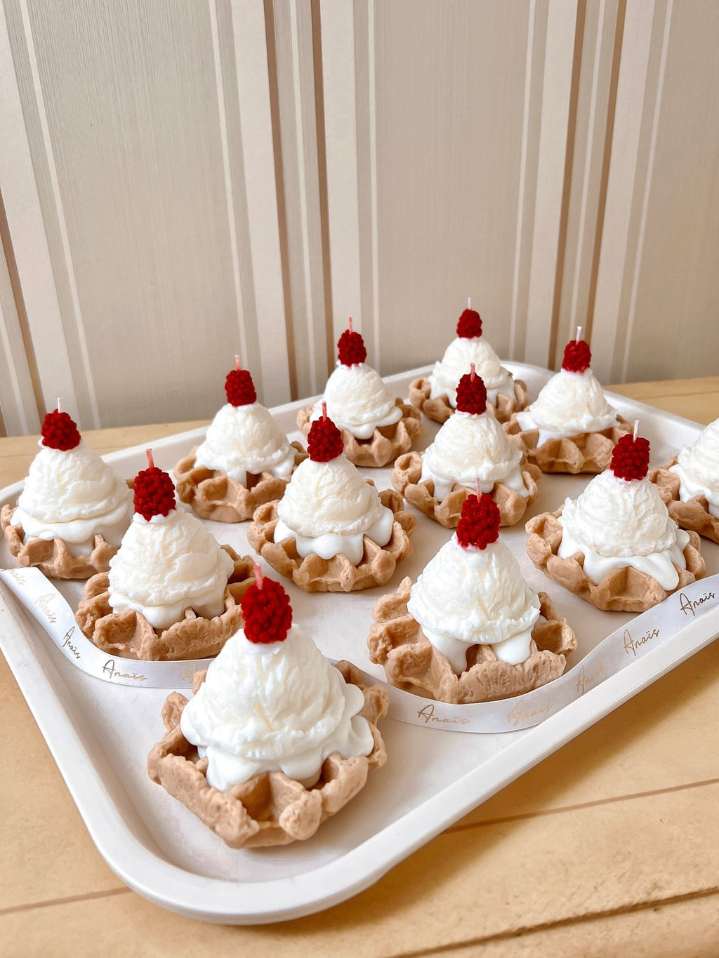 Belgian Waffles & Ice Cream