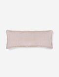 Laurel Stonewashed Linen Lumbar Pillow by Pom Pom at Home