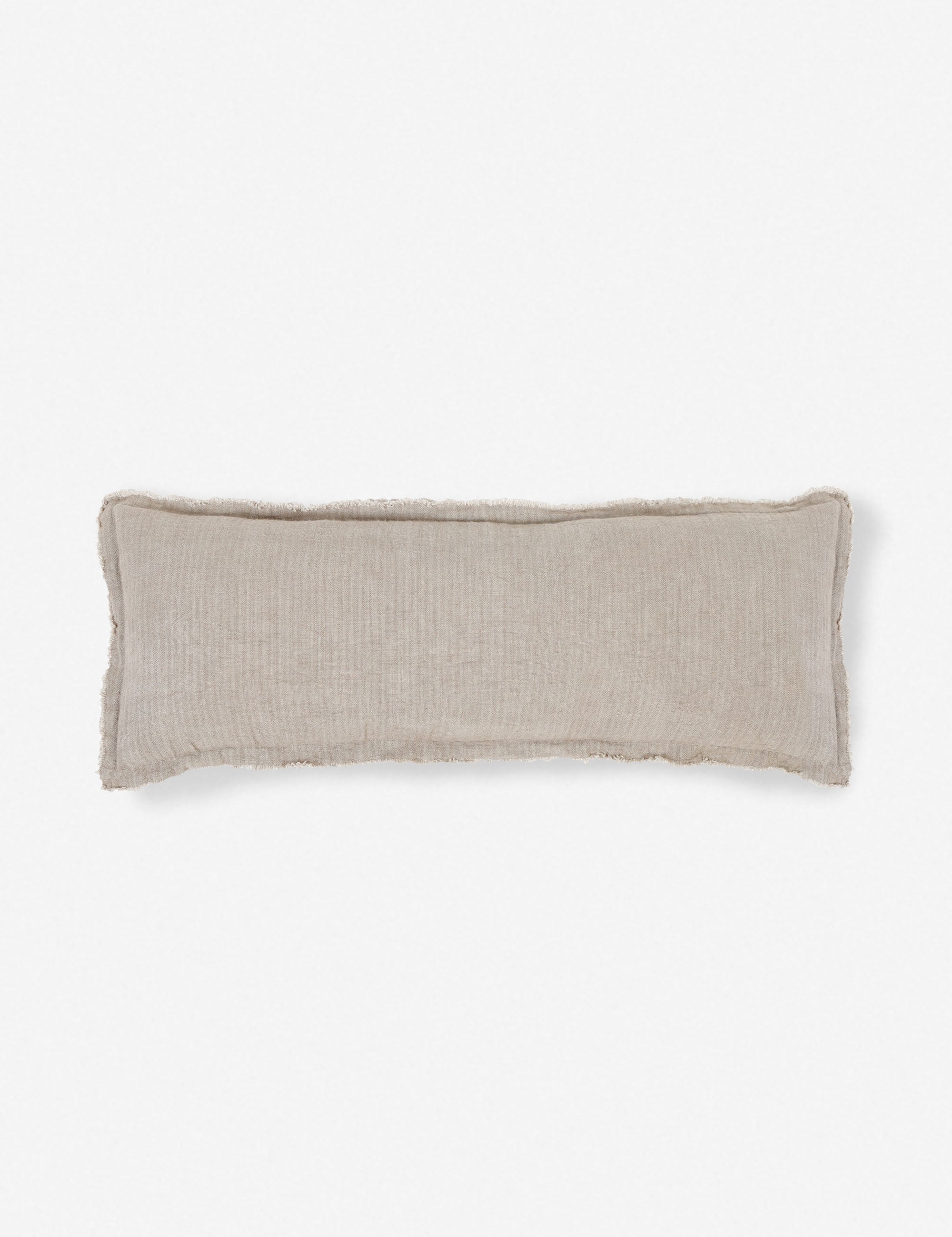 Laurel Stonewashed Linen Lumbar Pillow by Pom Pom at Home