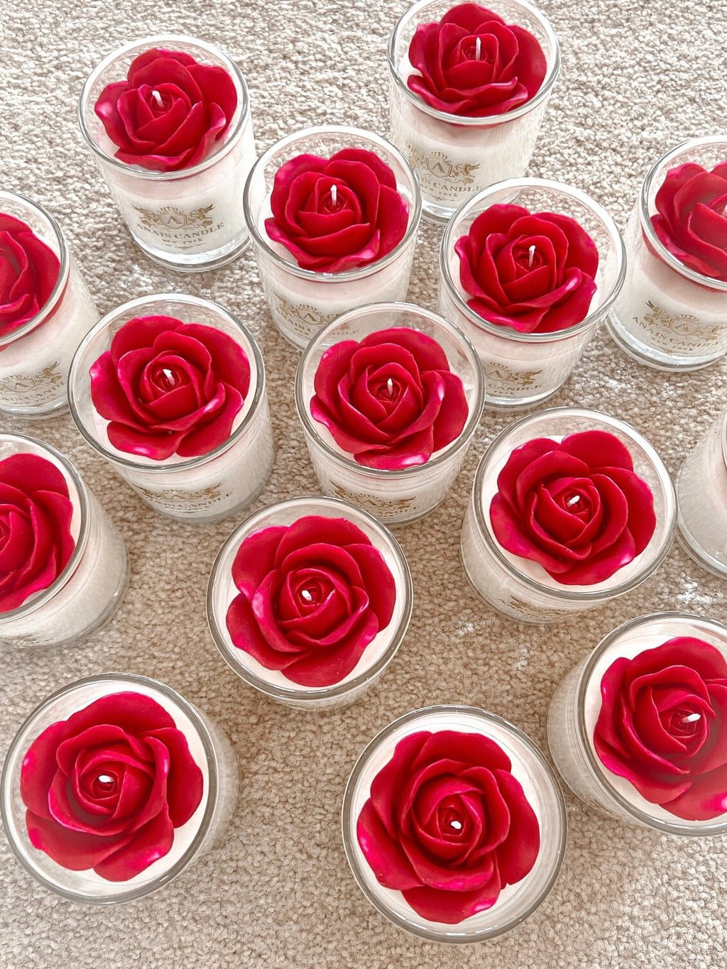 Je T’aime Rose Candle