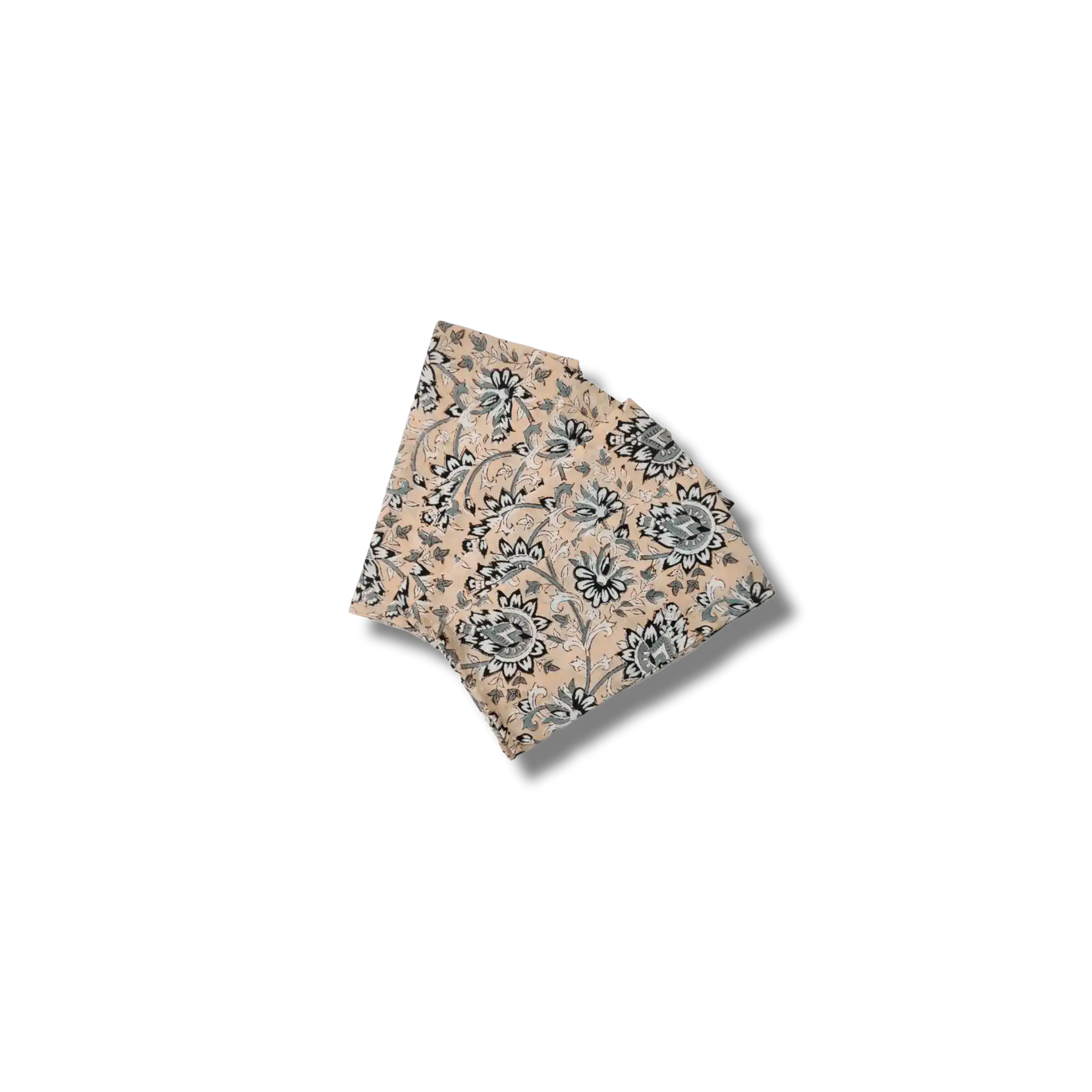 Lyla Hand Block Printed Cotton Napkins