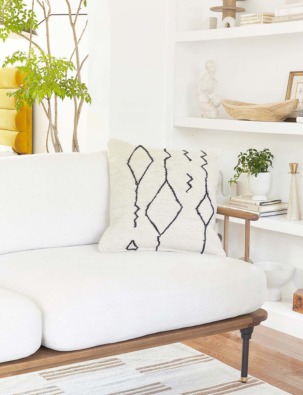 Moroccan Flatweave Pillow by Sarah Sherman Samuel