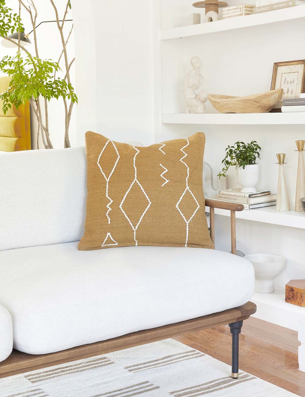 Moroccan Flatweave Pillow by Sarah Sherman Samuel