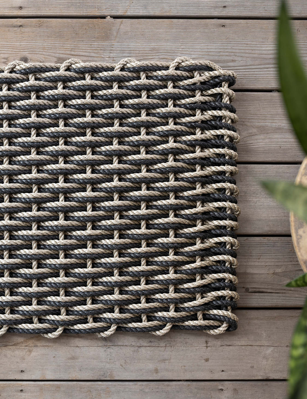 Two Tone Doormat by The Rope Co.