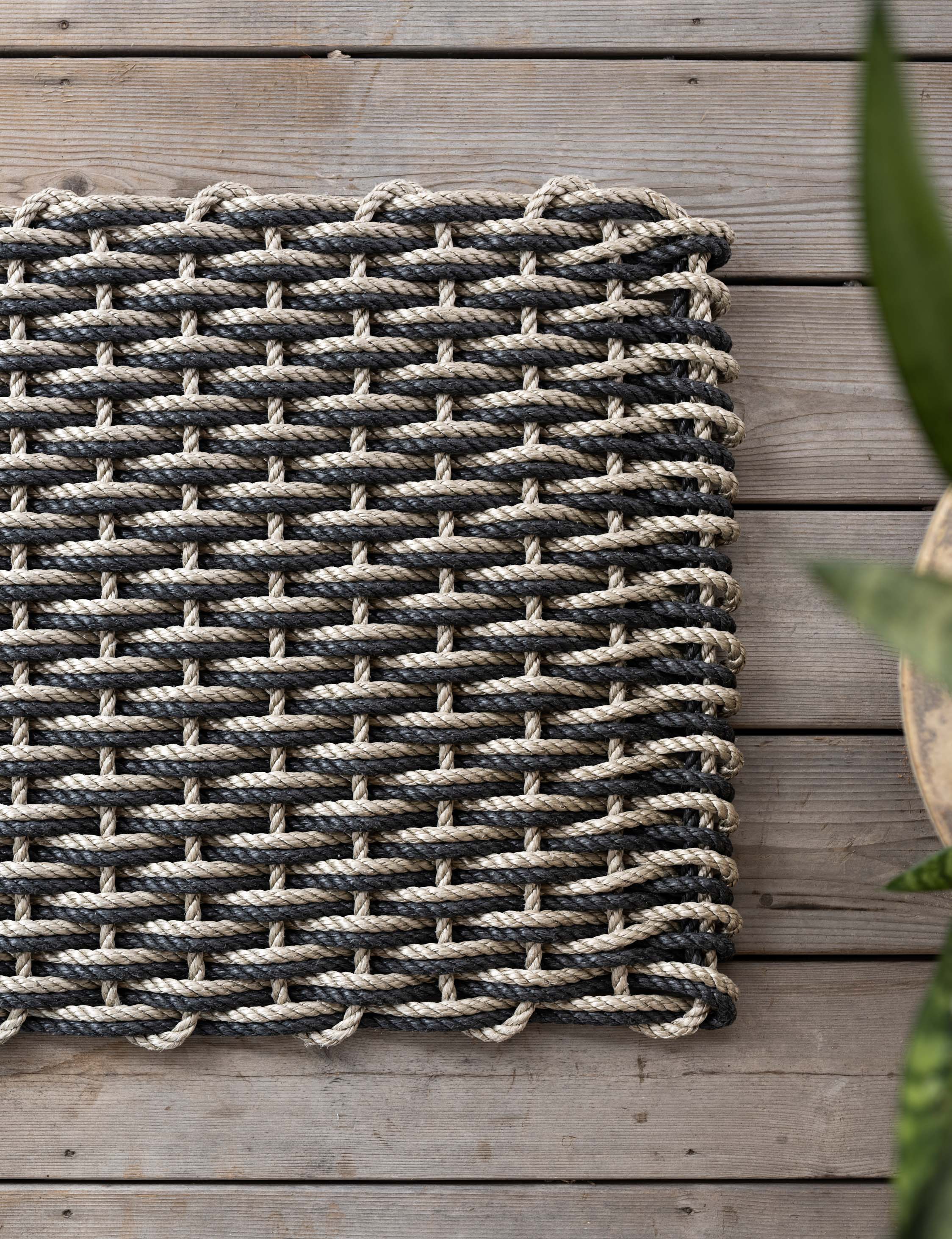 Two Tone Doormat by The Rope Co.